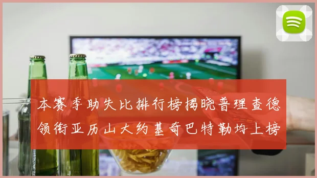 本赛季助失比排行榜揭晓普理查德领衔亚历山大约基奇巴特勒均上榜